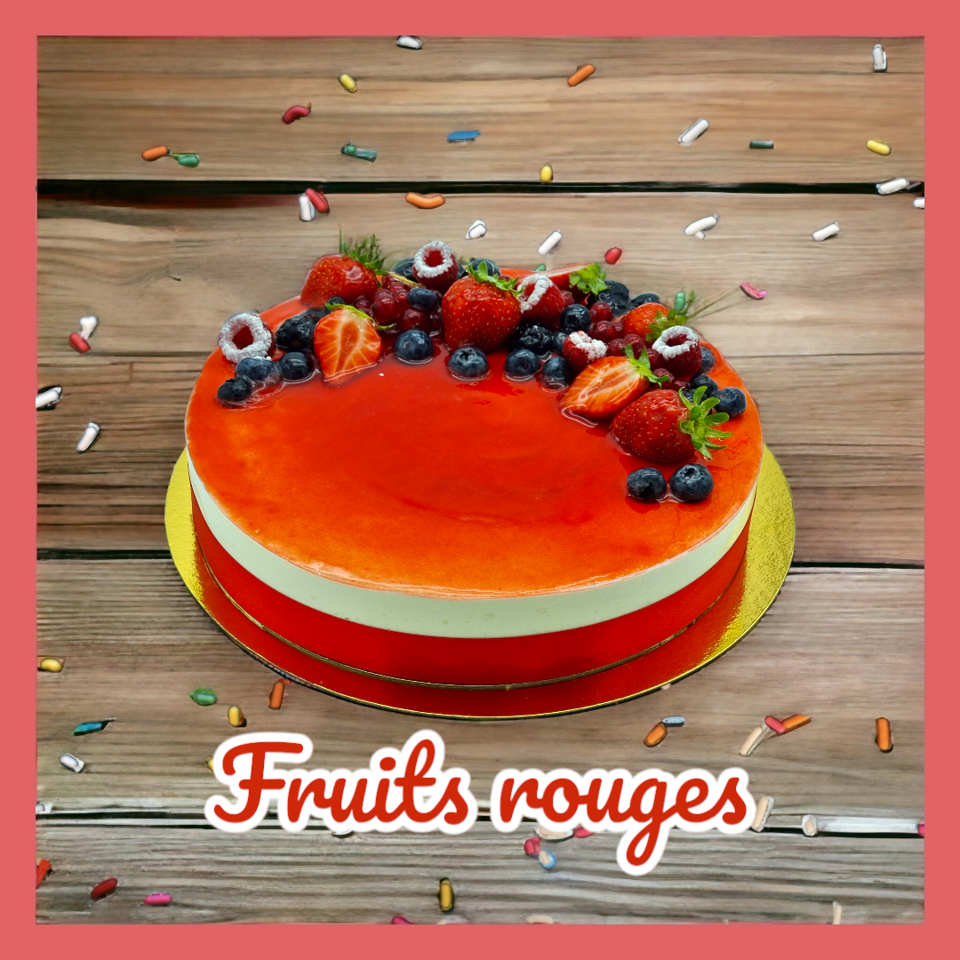 Fruits rouges – Pâtisserie Aux délices parisiens MORANGO