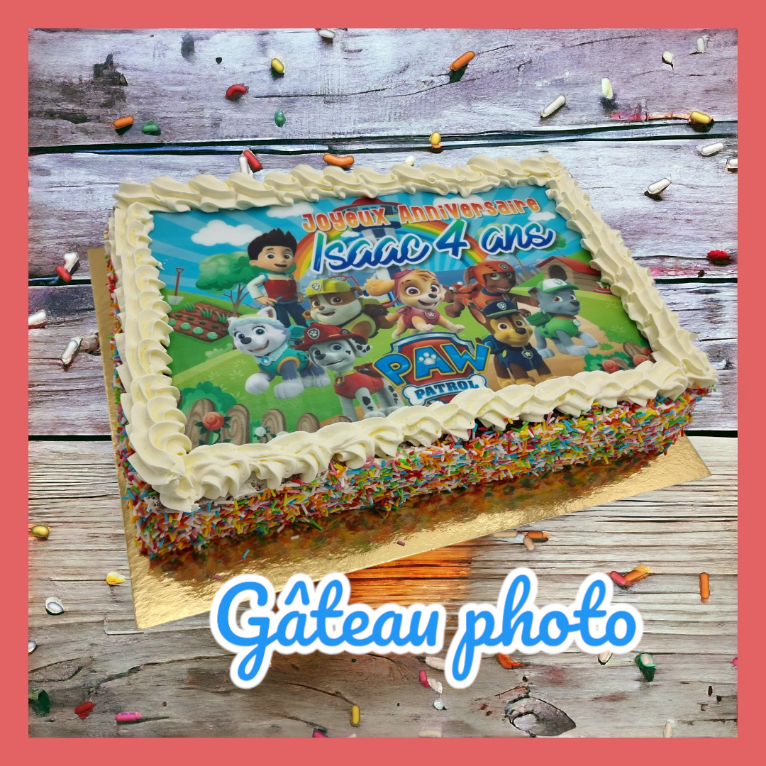 GATEAU PHOTO