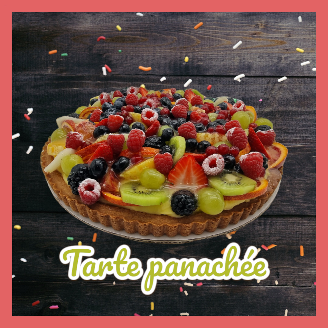 Tarte panachée