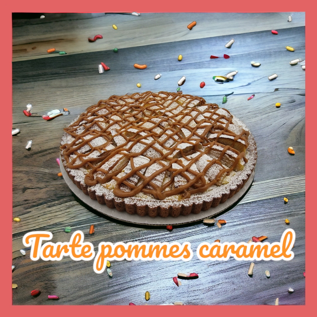 Tarte pommes caramel